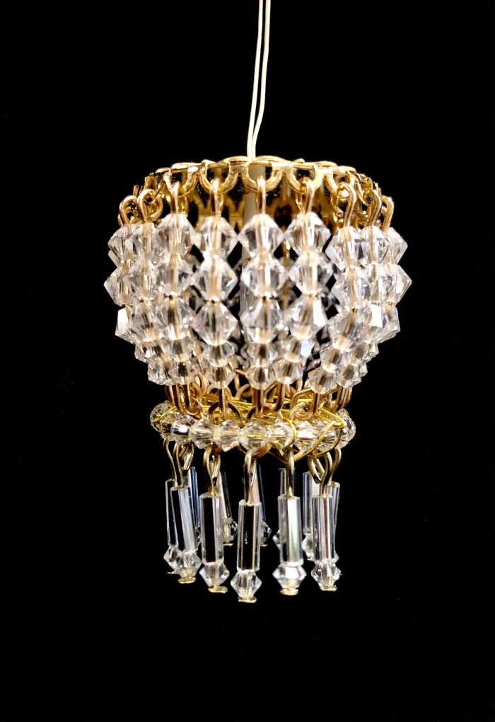 Ceiling Fixture with Swarovski Crystals Style No. 32 On Sale -20%