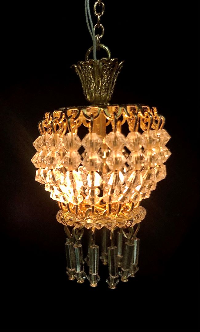 Ceiling Fixture with Swarovski Crystals Style No. 32 On Sale -20%